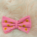 Neon Pink Tuxedo Hair Bow