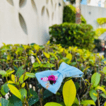 Sky Blue Tuxedo Hair Bow