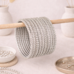 Crystal Frost Rhinestone Bangles