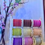 Rangrez Pearl-Edged Bangle Set