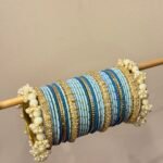 Inaya Sky Crystal Bangle Set