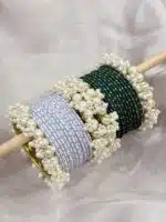 Pearl Charm Bangles Set - Image 2