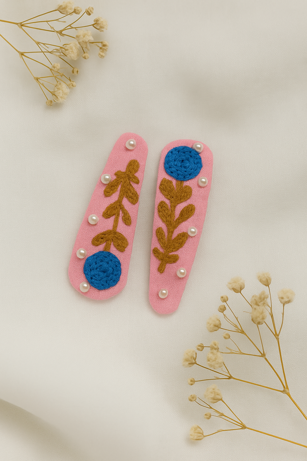 Blush Bloom Handmade Hairpins Blush Bloom Handmade Hairpins - Image 1