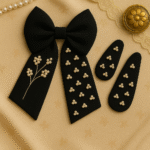 Cotton Pearl Bloom Bow - Image 7