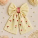 Pastel Yellow Hairbow