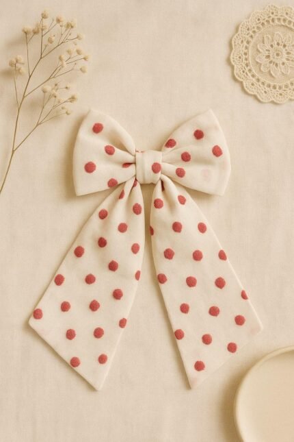 Polka Charm Hairbow