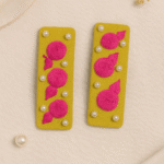 Rosé Bloom Handmade Hairpins