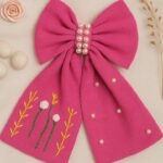 Rosy Elegance Hairbow