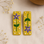 Violet Bloom Handmade Hairpins