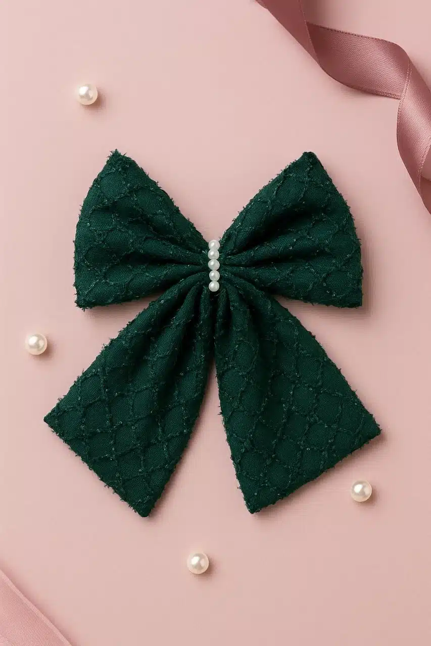 Emerald Grace Hairbow - Image 1