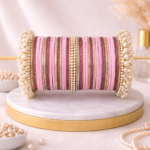 Blush Pearl Grace Bangle Set