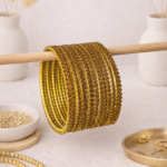 Golden Rhinestone Bangles