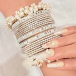 Ivory Pearl Bangle Set