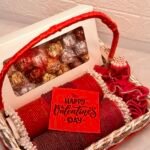 Her Valentine Surprise Basket