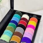 Velvet Multi-Color Bangle Box