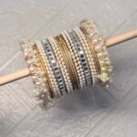 Ivory Shine Bangle Set