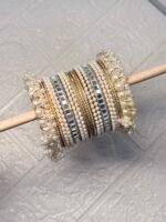 Ivory Shine Bangle Set