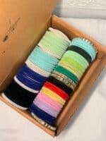 Pastel Velvet Bangle Deal - Image 2