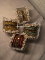 Sheesh Pearl Bangle Set - Image 2