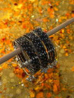 Dot Raindrop Bangles Set - Image 5